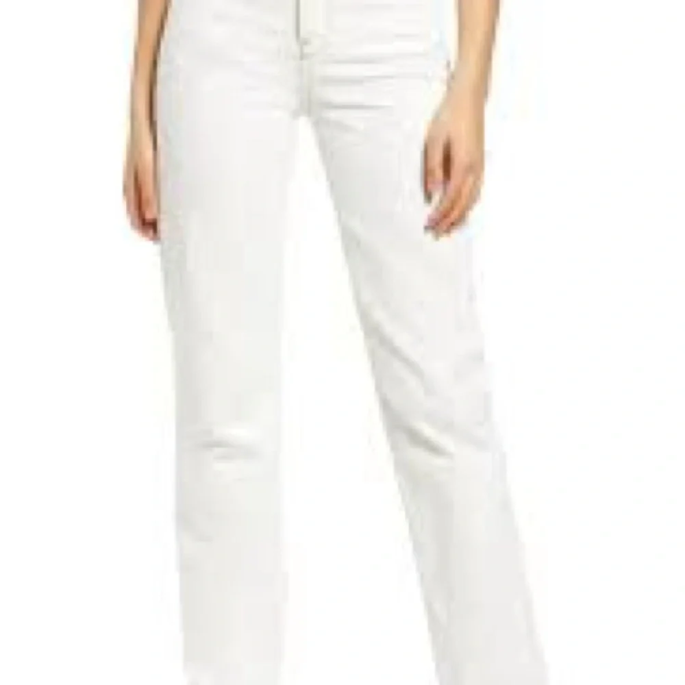BDG Pax Urban Outfitters Cream Straight Leg Jeans